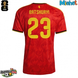 Belgia Michy Batshuayi #23 Kotipaita MM-kisat 2026 Lyhythihainen